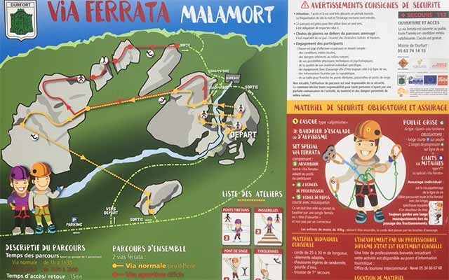 Via ferrata Malamort